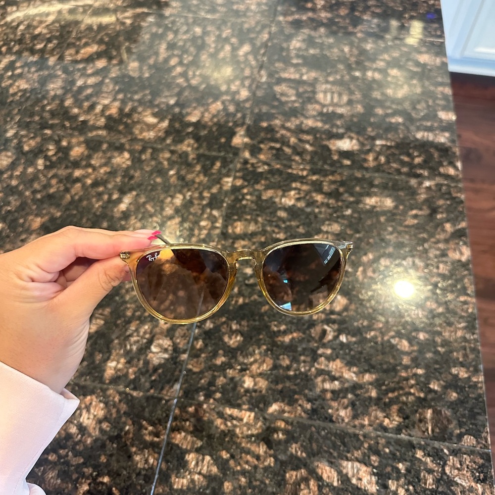 Brown RayBan sunglasses